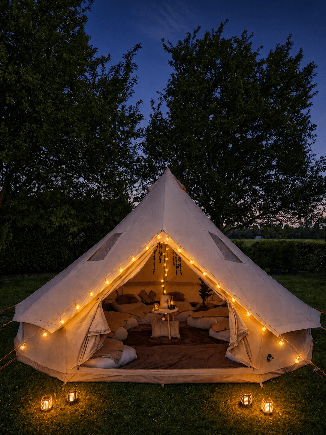 Glamp Night im Tipi – Bild 5