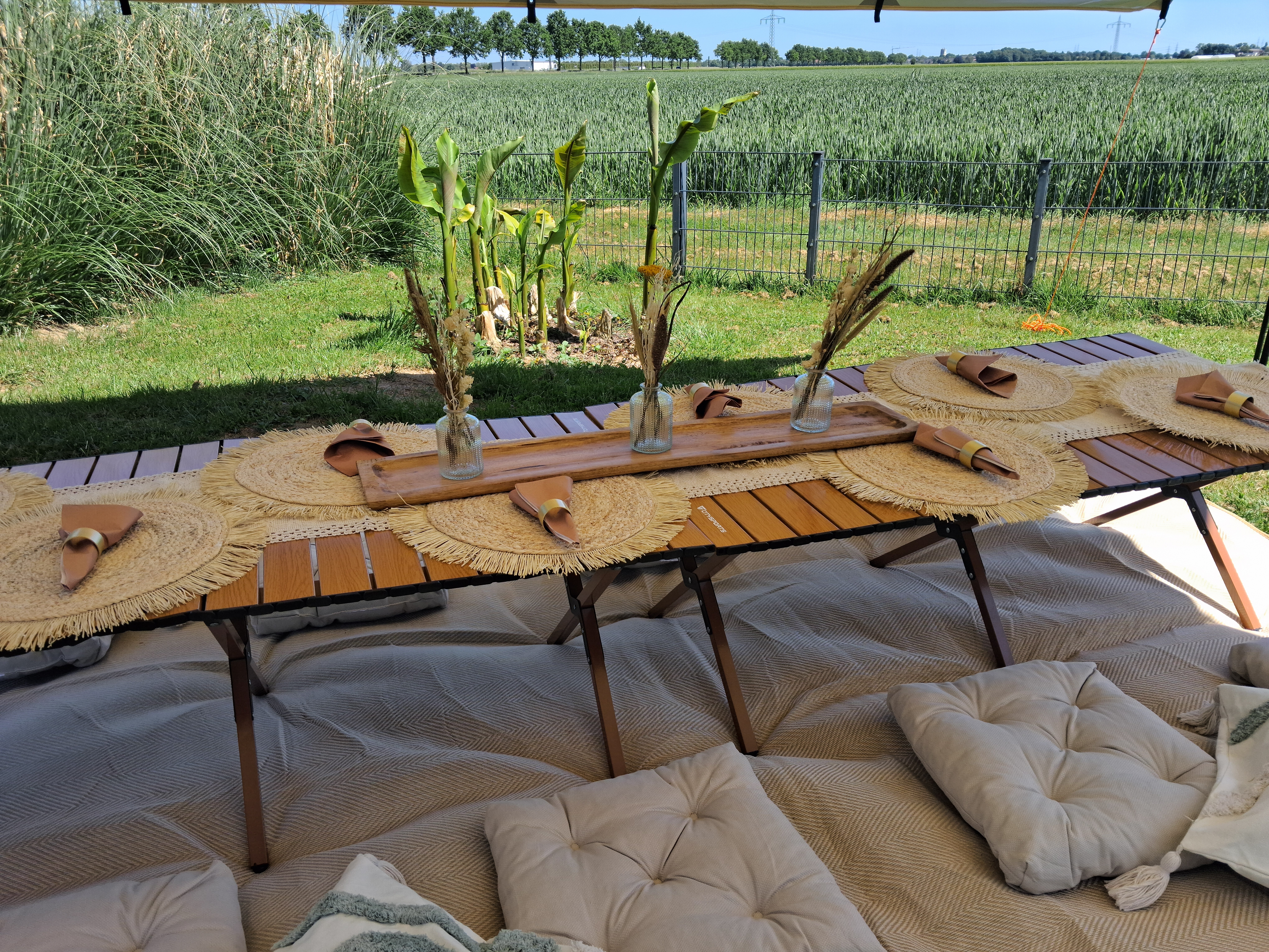 Boho-Picknick unter freiem Himmel – Bild 6