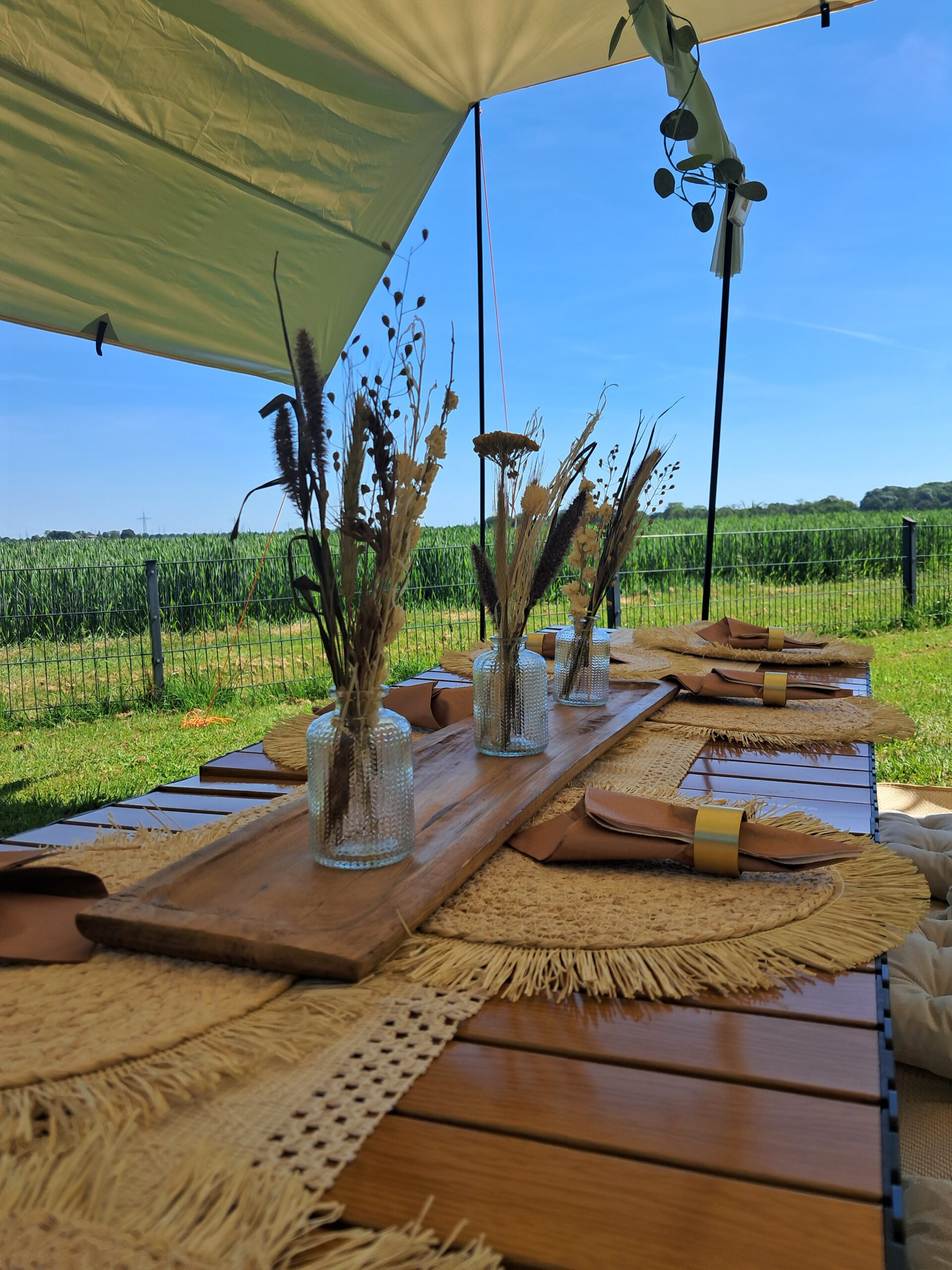 Boho-Picknick unter freiem Himmel – Bild 3